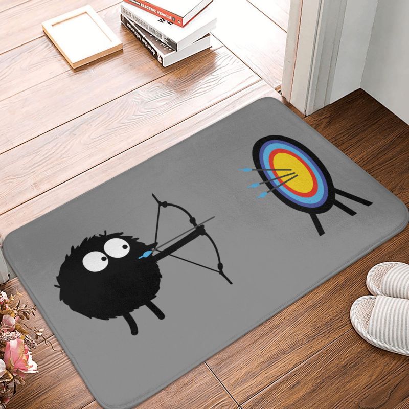 Hunting Outdoor Rug - Archery Target Door Floor Bathroom Kitchen