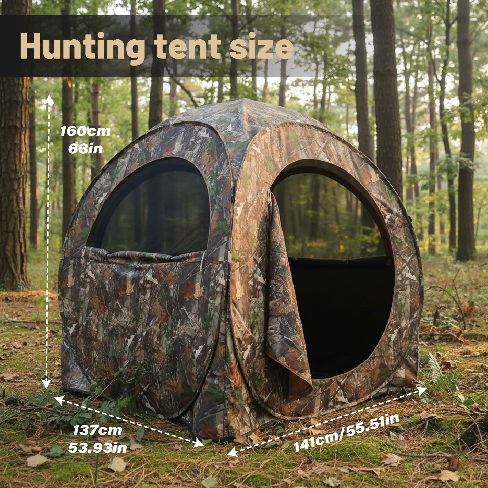Camouflage Pop-Up Hunting Blin - đánh giá và giá Hunting & Outdoor Supplies Carterton Reviews