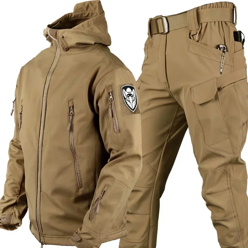2Pcs Winter Men Camo Suit Wate - đánh giá và giá Men'S Outdoor Hunting Jacket