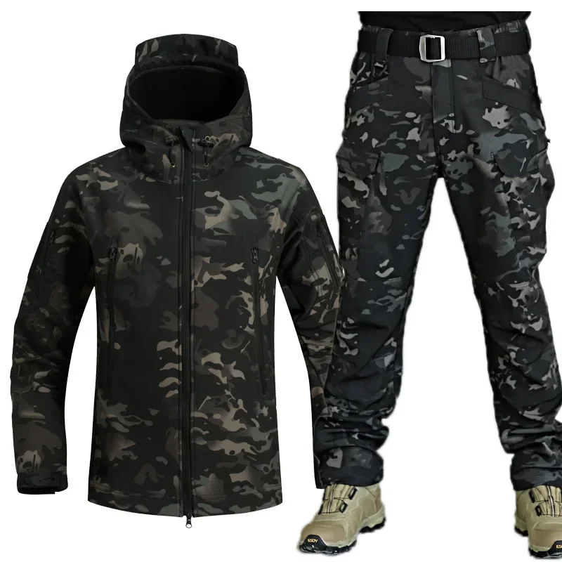 2Pcs Winter Men Camo Suit Wate - đánh giá và giá Men'S Outdoor Hunting Jacket