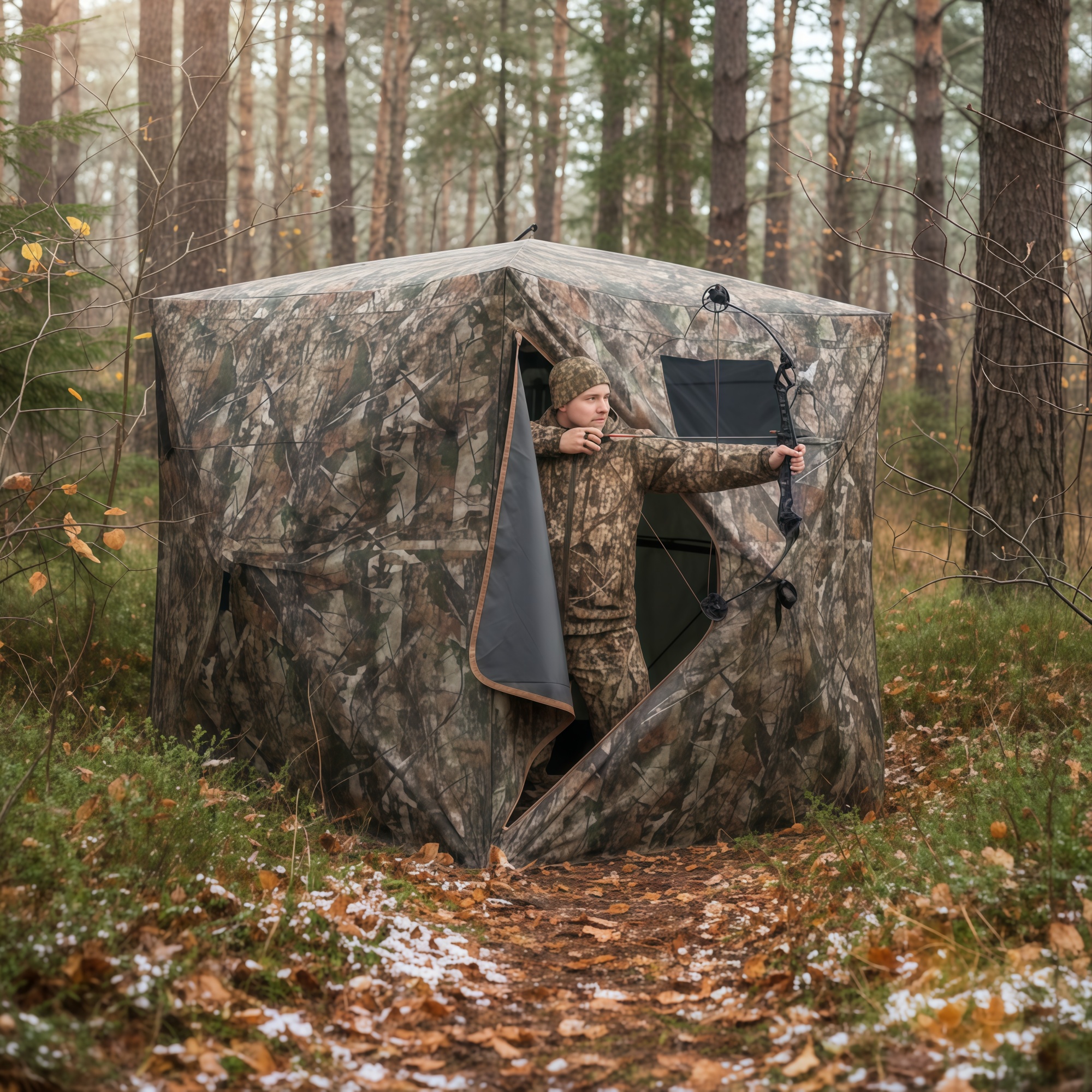 Camouflage Pop-Up Hunting Blin - đánh giá và giá Hunting & Outdoor Supplies Carterton Reviews