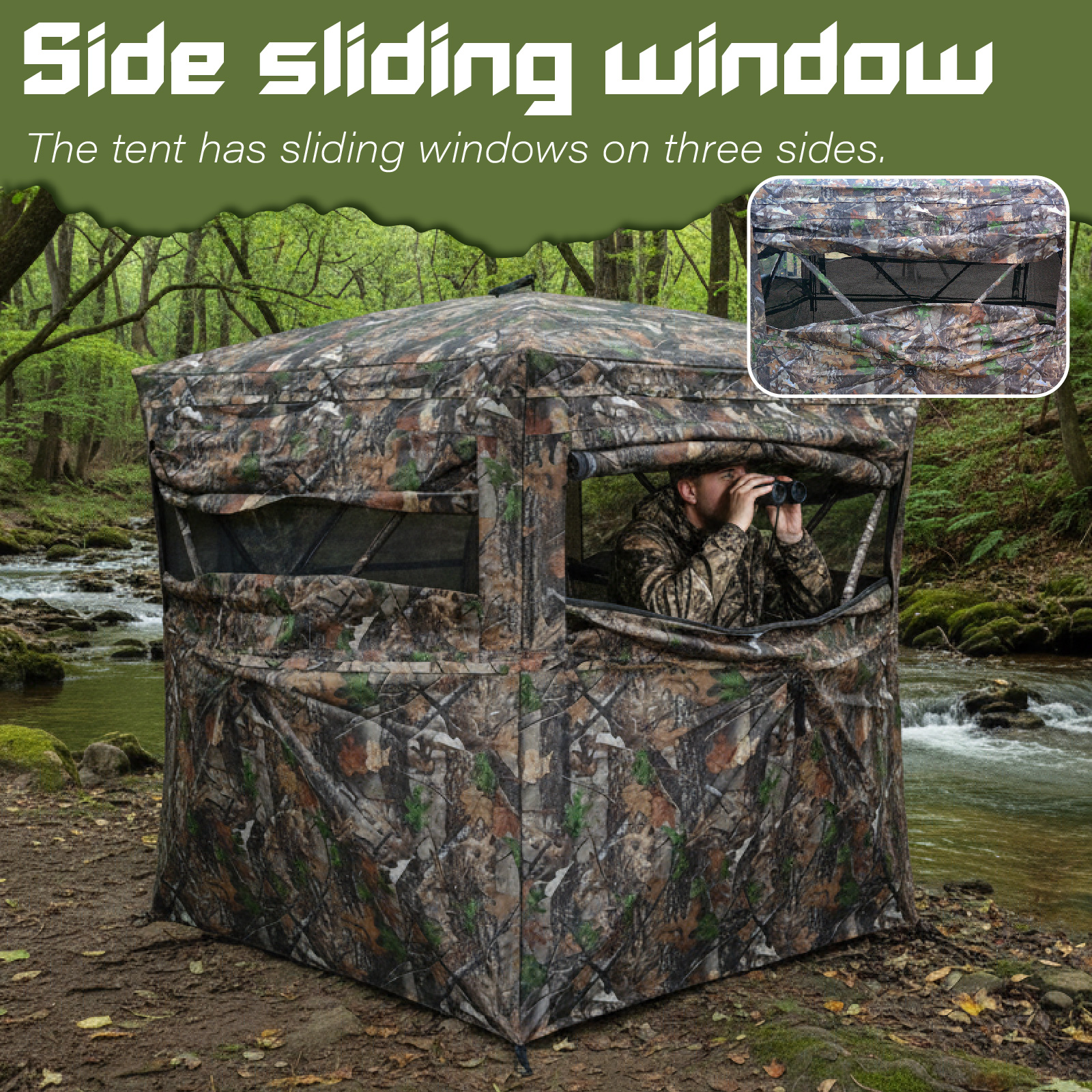 Camouflage Pop-Up Hunting Blin - đánh giá và giá Hunting & Outdoor Supplies Carterton Reviews