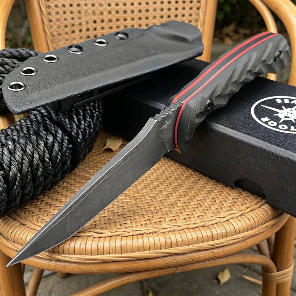 Premium D2 Steel Fixed Blade S - đánh giá và giá Hunting Outdoor Rug