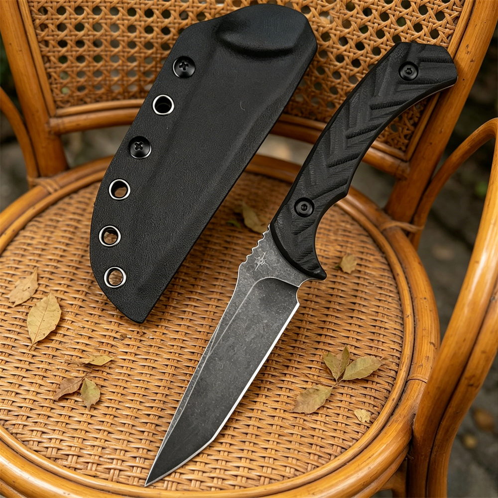Premium D2 Steel Fixed Blade S - đánh giá và giá Hunting Outdoor Rug