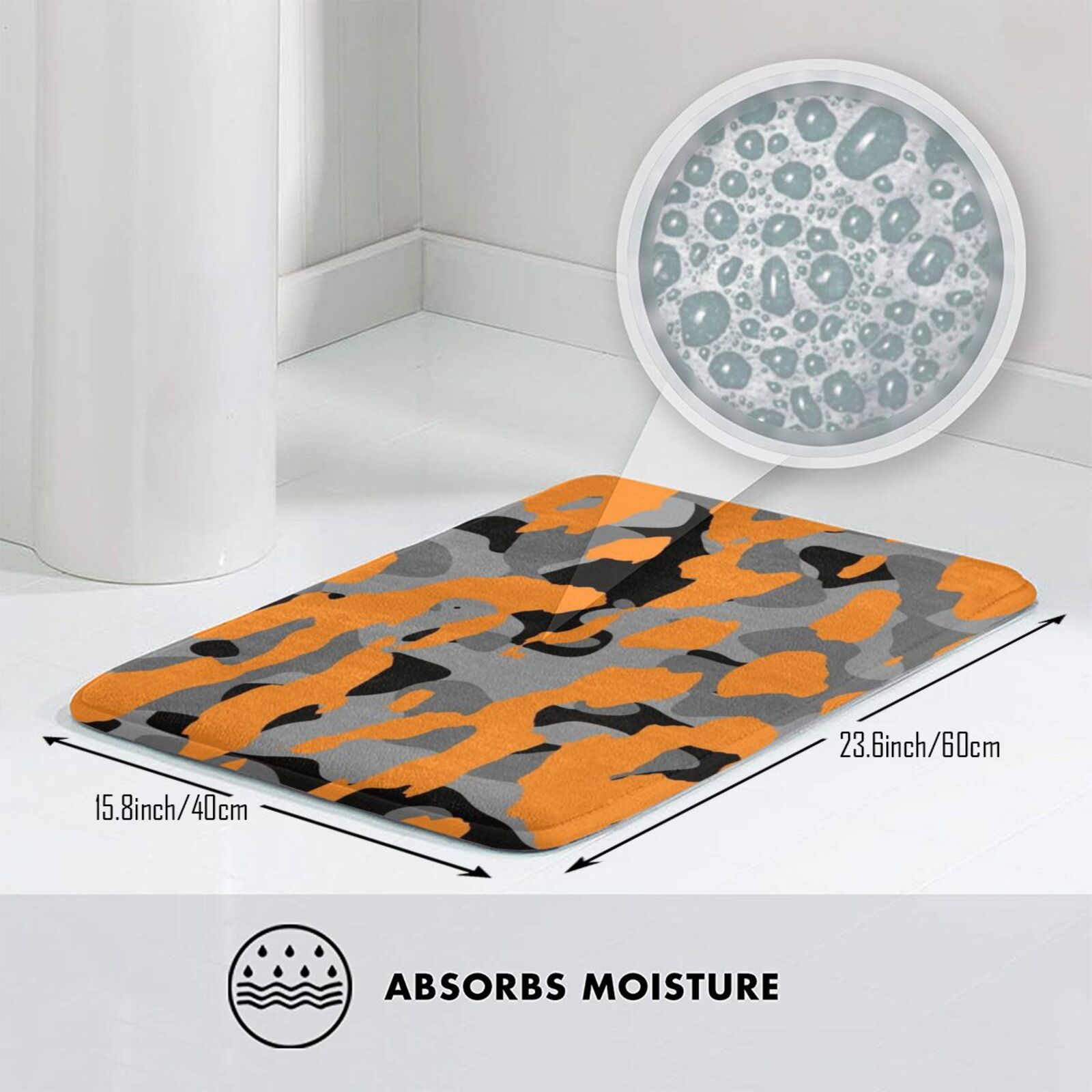Orange Camo Mat Rug Carpet Ant - đánh giá và giá Hunting Outdoor Rug