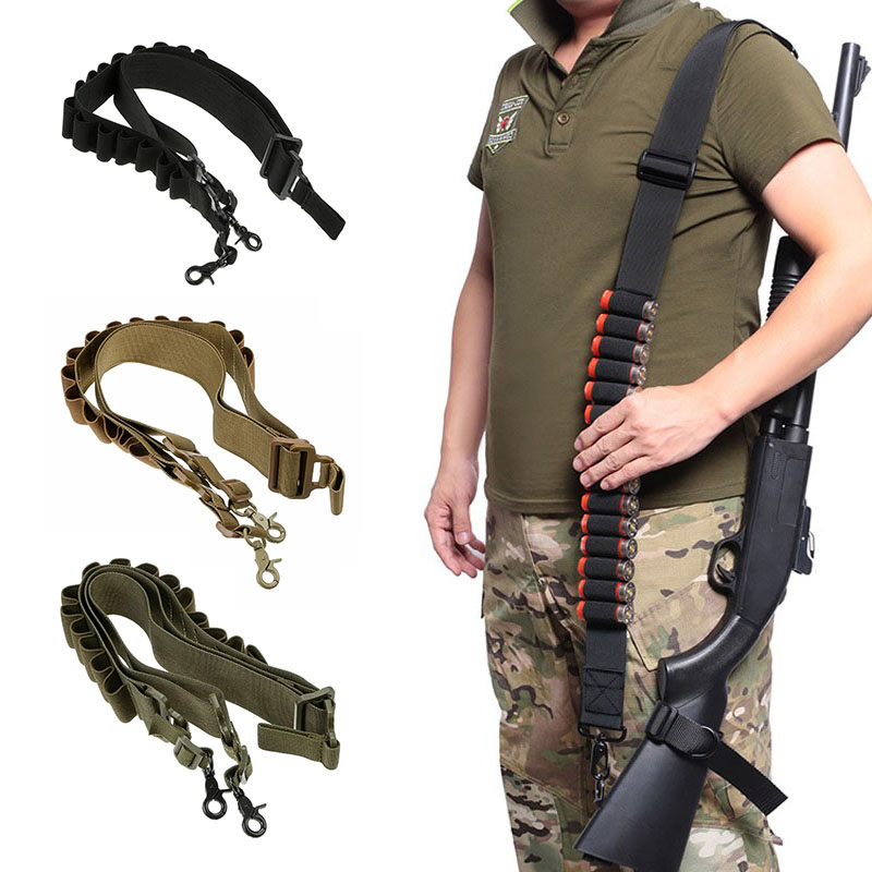 15 Rounds Ammo Shell Belt Rifl - đánh giá và giá Outdoor Hunting Rifle