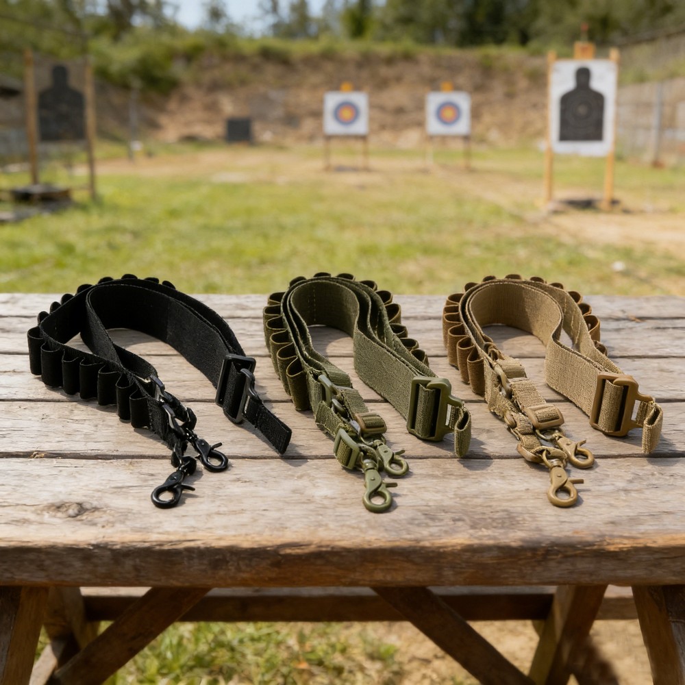15 Rounds Ammo Shell Belt Rifl - đánh giá và giá Outdoor Hunting Rifle
