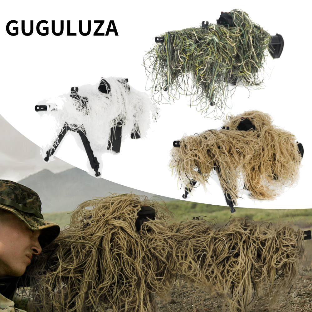 GUGULUZA 3D Rifle Sniper Ghill - đánh giá và giá Outdoor Hunting Rifle