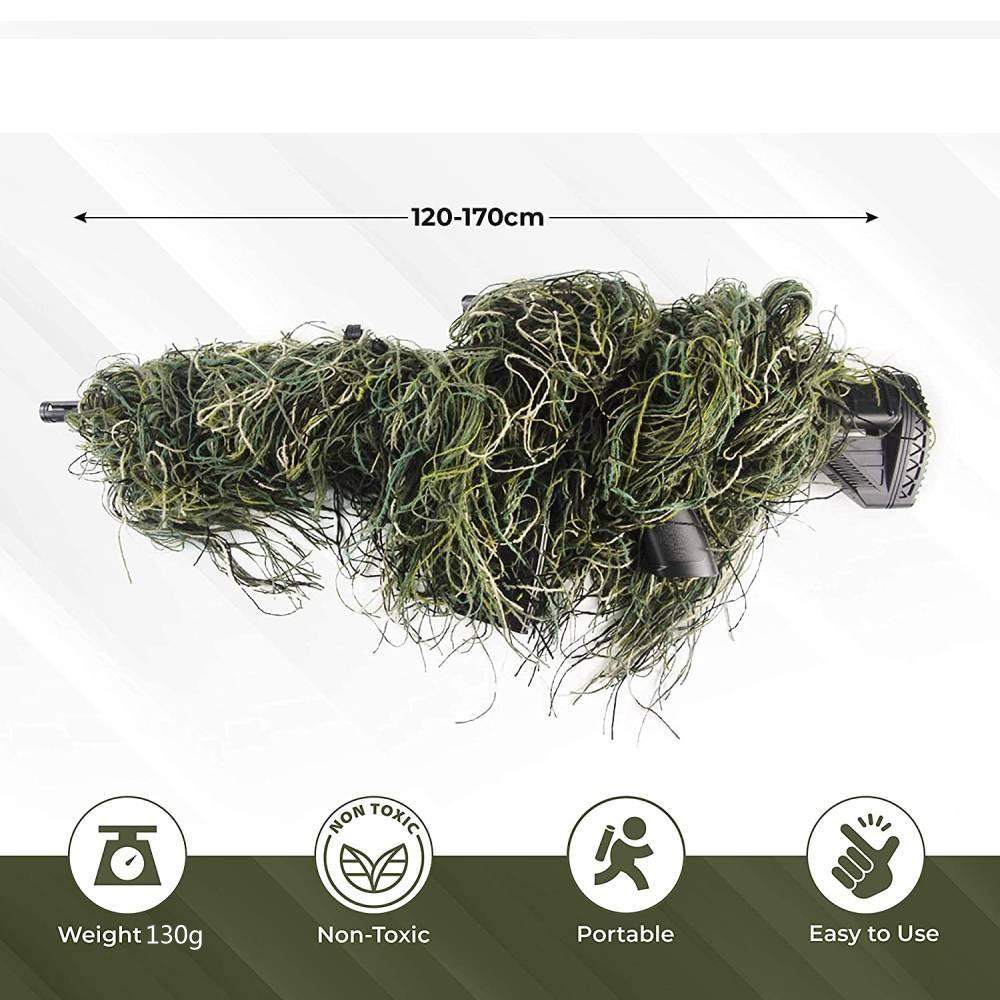 GUGULUZA 3D Rifle Sniper Ghill - đánh giá và giá Outdoor Hunting Rifle
