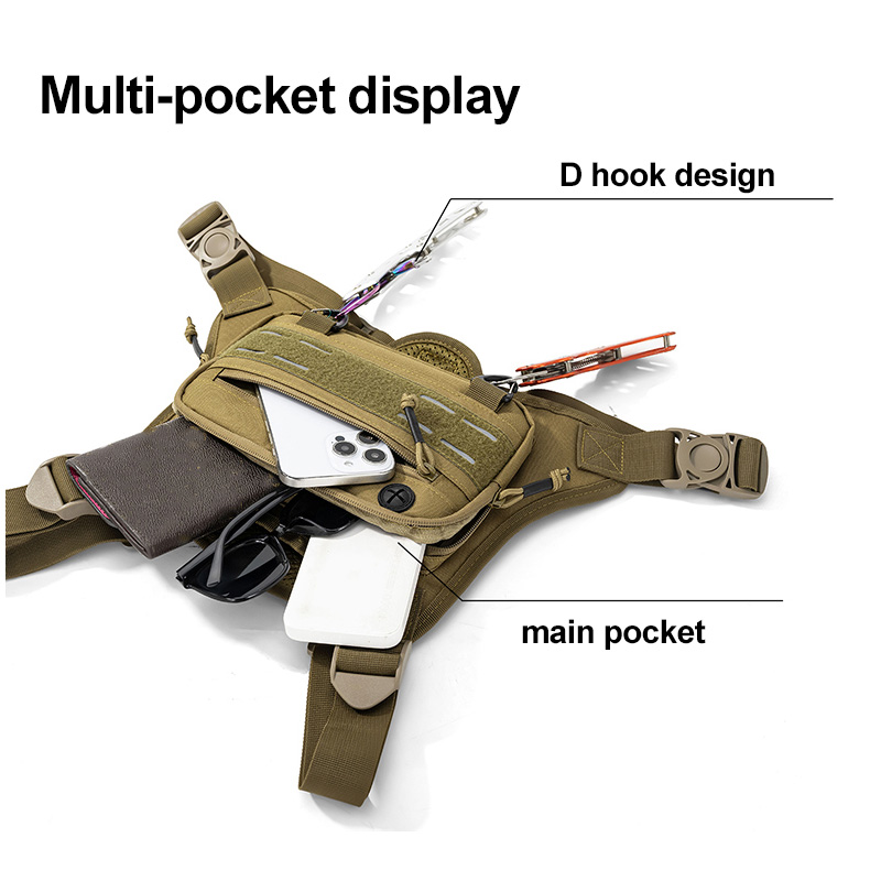 Tactical Front Chest Rig Bag V - đánh giá và giá Men'S Outdoor Hunting Jacket