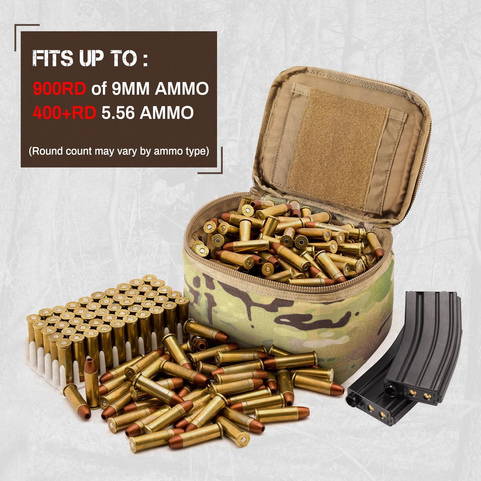 Portable Rifle Pistol Ammo Pou - đánh giá và giá Outdoor Hunting Rifle