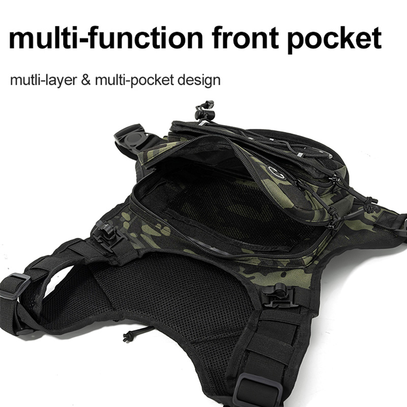Tactical Bag Front Chest Rig V - đánh giá và giá Men'S Outdoor Hunting Jacket